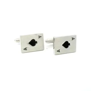 Ace of Spades Cufflinks