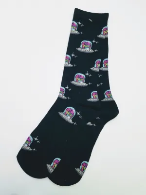 Alien Spaceship Crew Socks