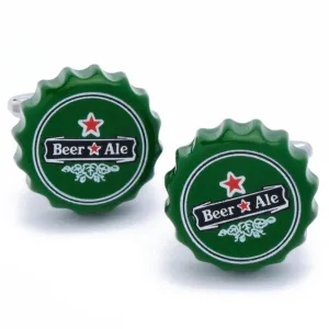 Beer Cap Cufflinks