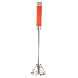 BergHOFF Essentials 18/10 Stainless Steel 14" Miracle Whisk, Red