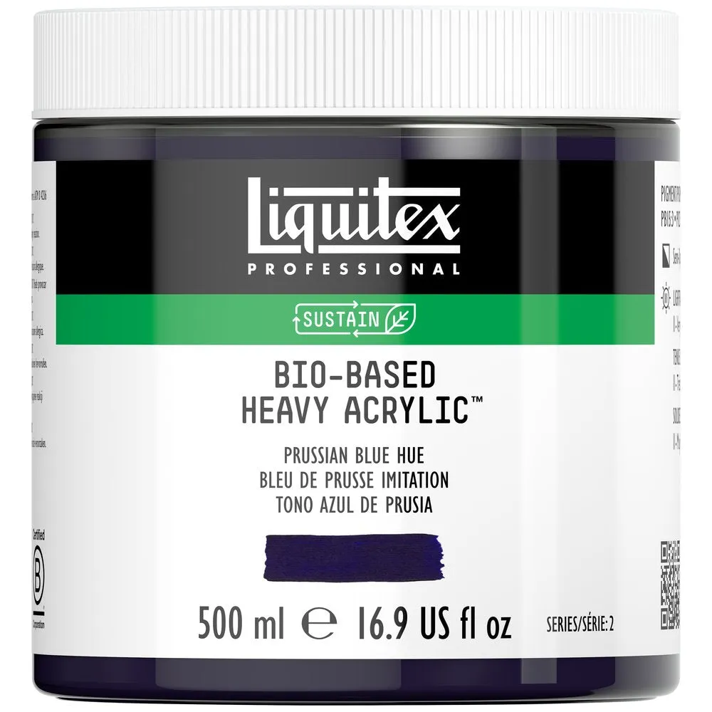 Bio-based Heavy Acrylic - Prussian Blue Hue - Universal