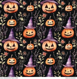 Boho Halloween 9 Printed Vinyl Sheet/Wrap