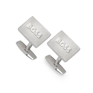 BOSS Square Cufflinks - Silver