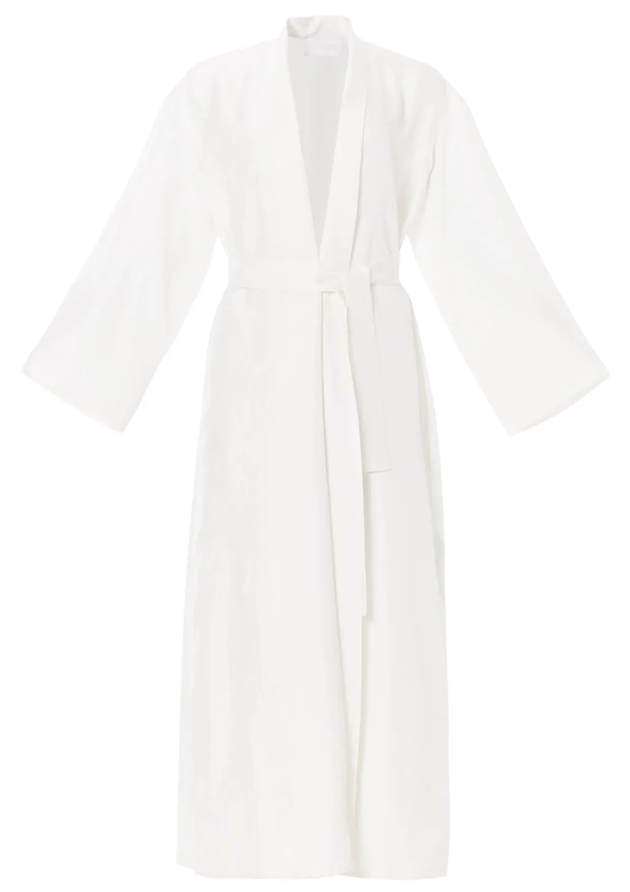 Calla Embroidered Floor-Length Silk Abaya