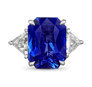 Ceylon Sapphire Ring, 10.52 carats