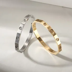 Classic Stainless Steel Bangle