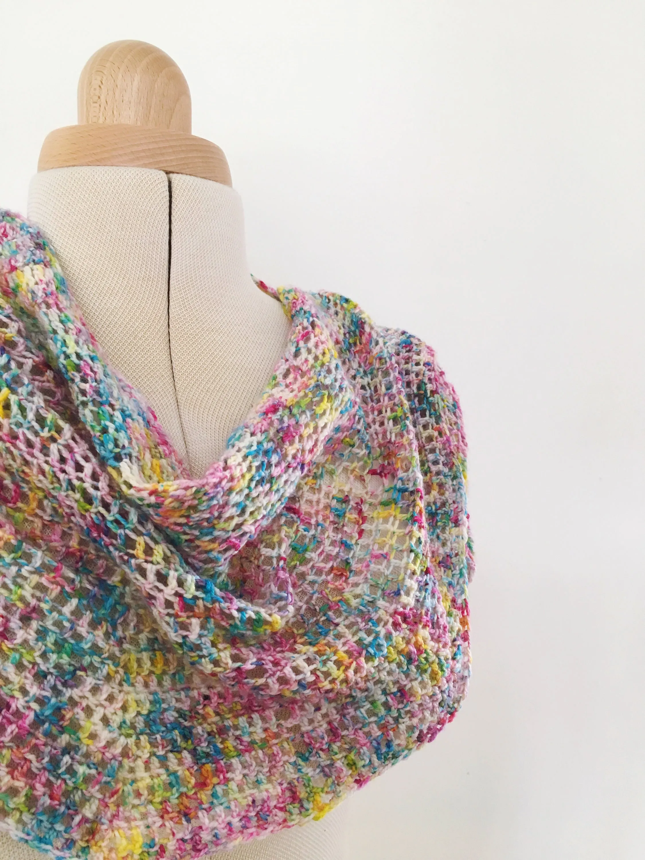 Crochet Pattern - Coco Shawl - PRINT copy