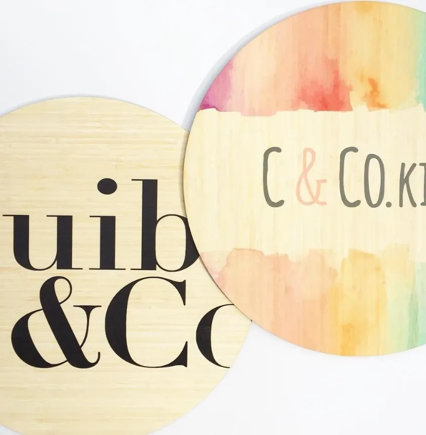 Custom Logo Plaque - Printed