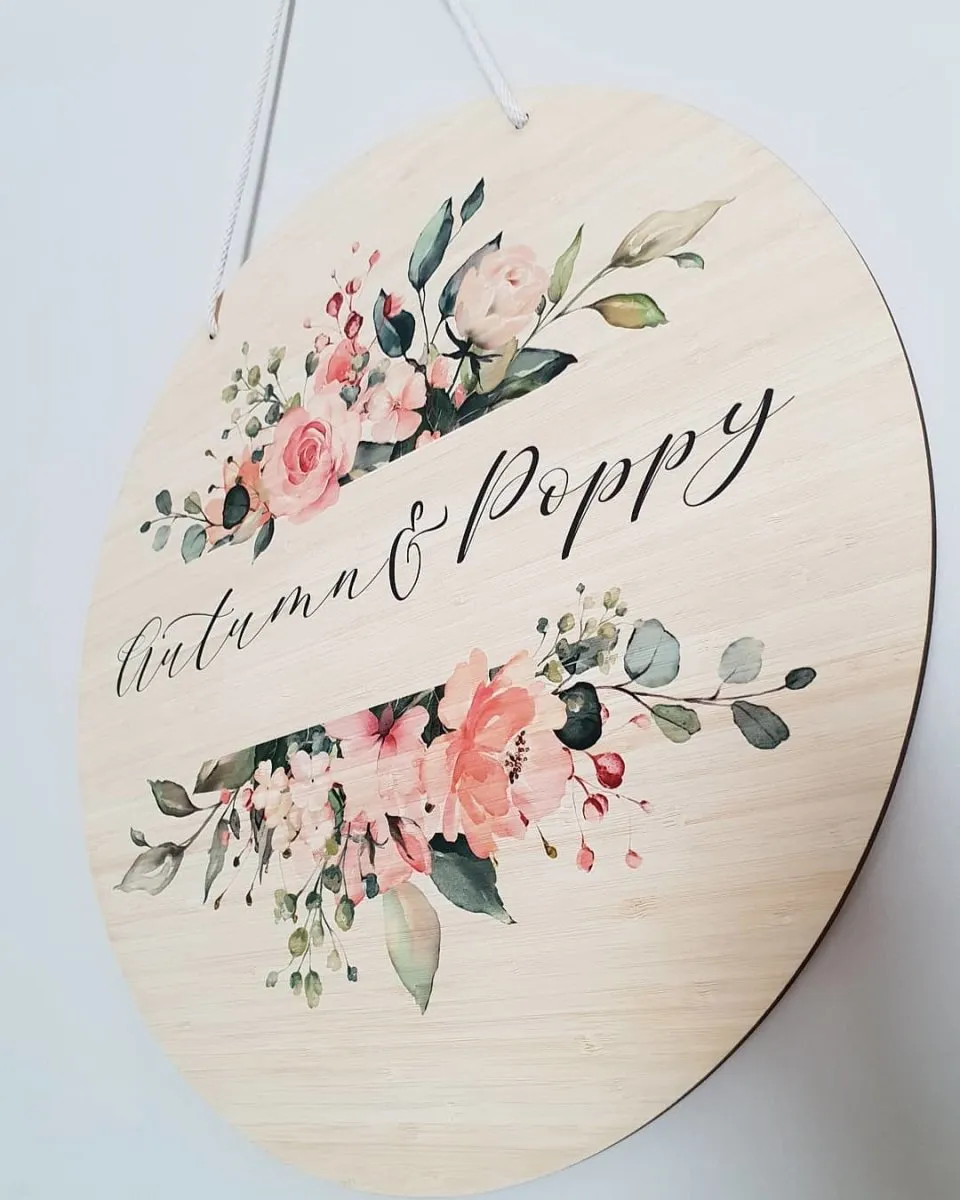 Custom Logo Plaque - Printed