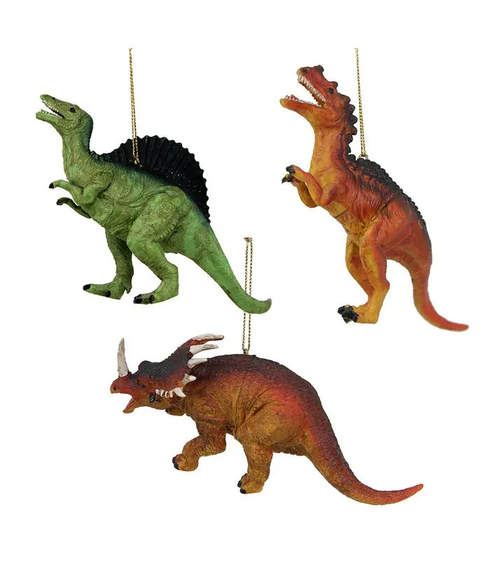 Dinosaur Ornament - Single, Various Styles