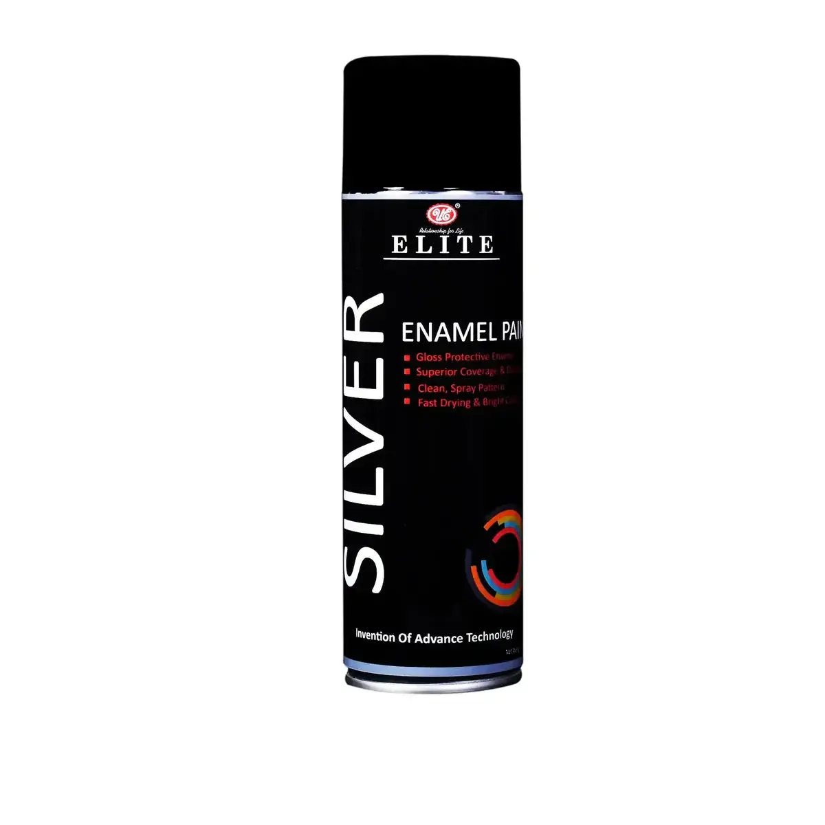 Enamel Spray Paint - Red, Silver, Black, Golden, White Paint Spray For Metal, Alloy, Plastic, Wood, Car Accessories, Automotive Product