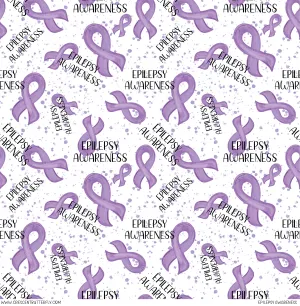 Epilepsy Awareness Vinyl Sheet/Wrap