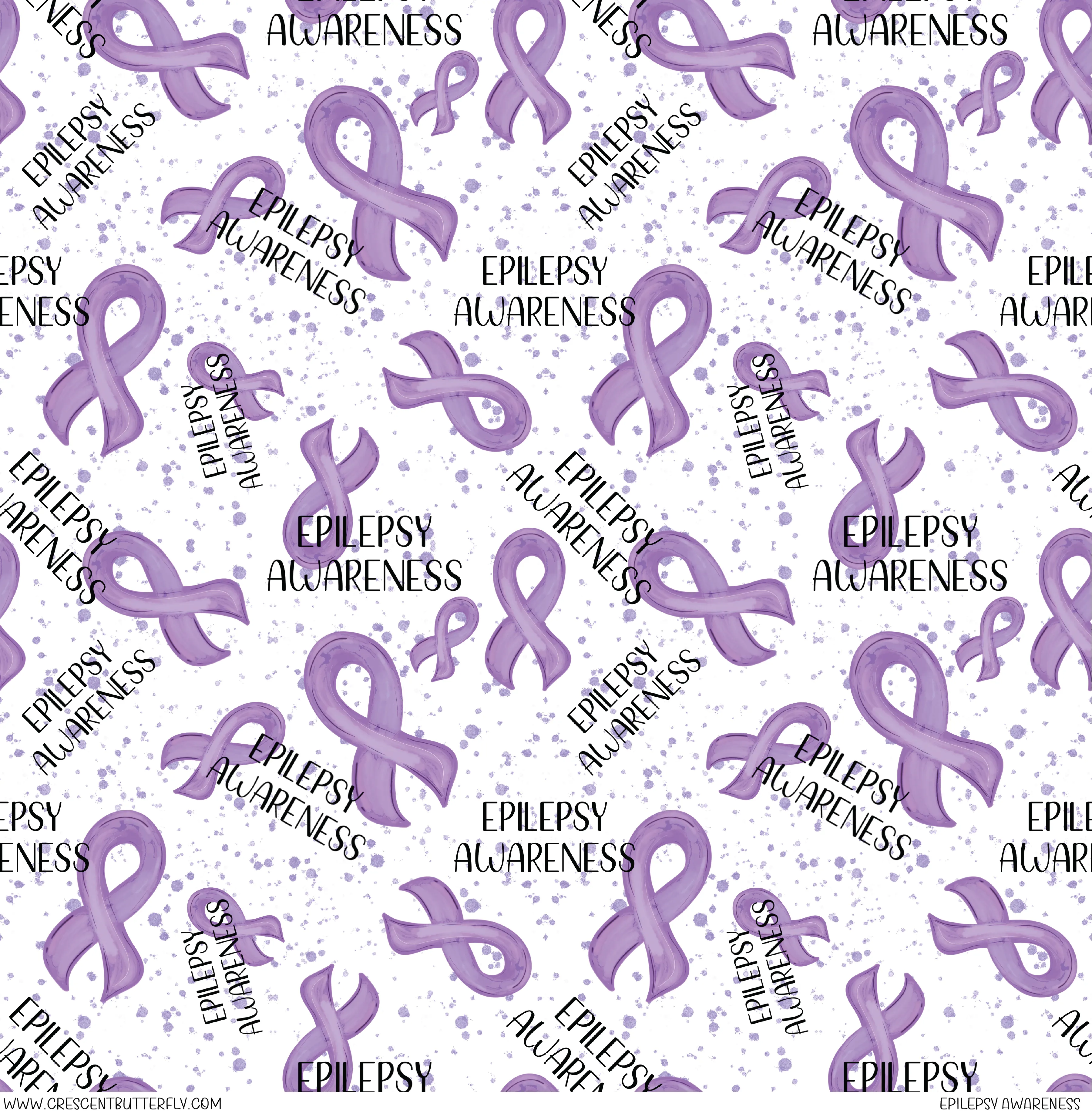 Epilepsy Awareness Vinyl Sheet/Wrap