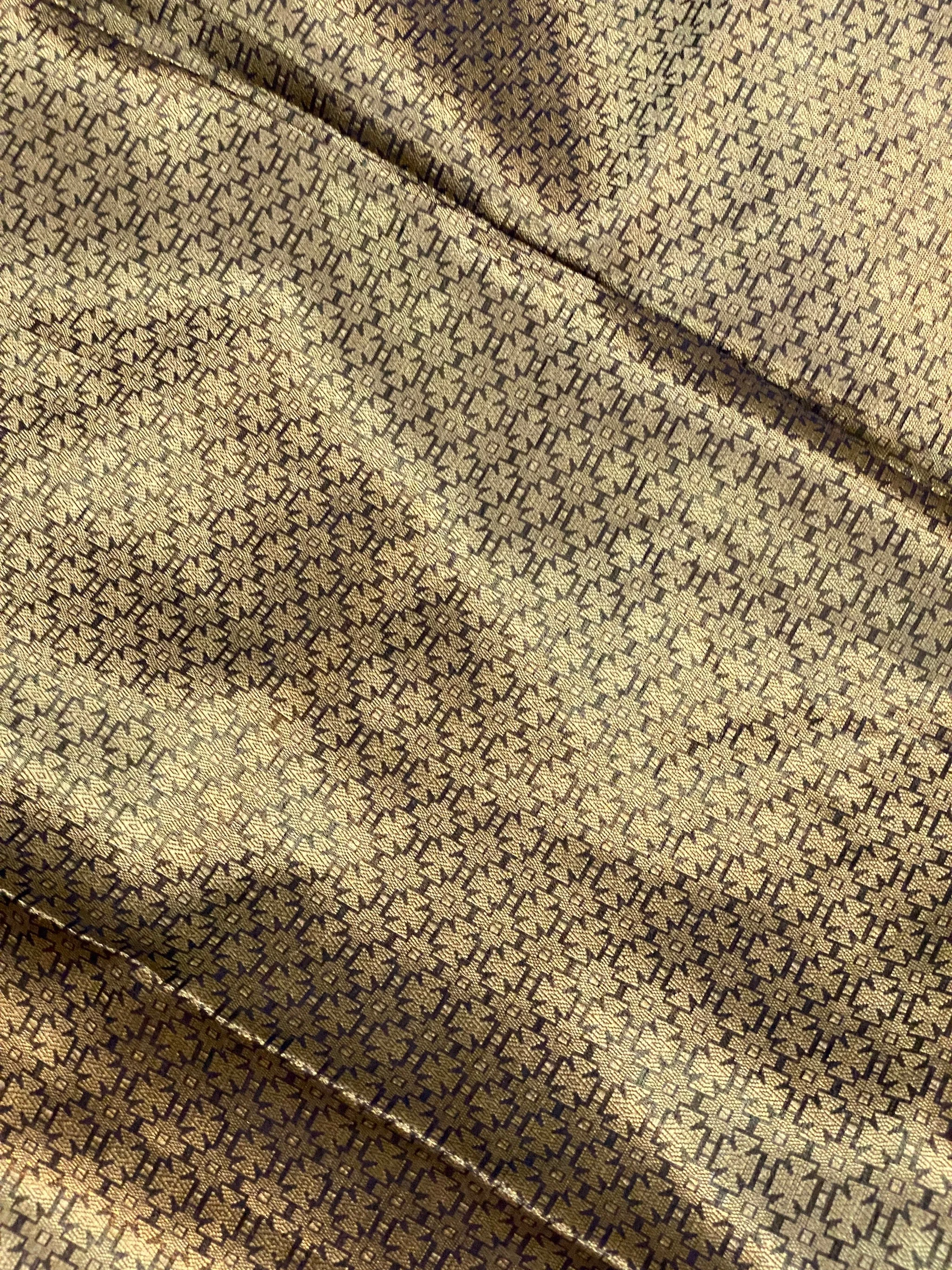 Exquisite Handloom Banarasi Sari in Black Pure Organza Silk