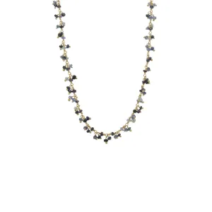 Gemstone Dangle Choker