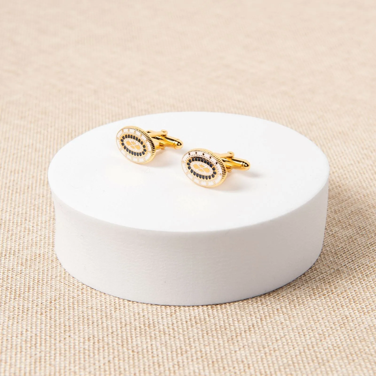 George Washington Enamel Cufflinks