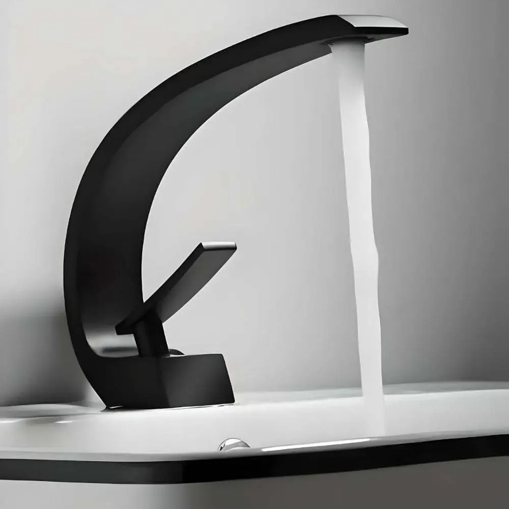 Gold Basin Faucet - Elegant Design