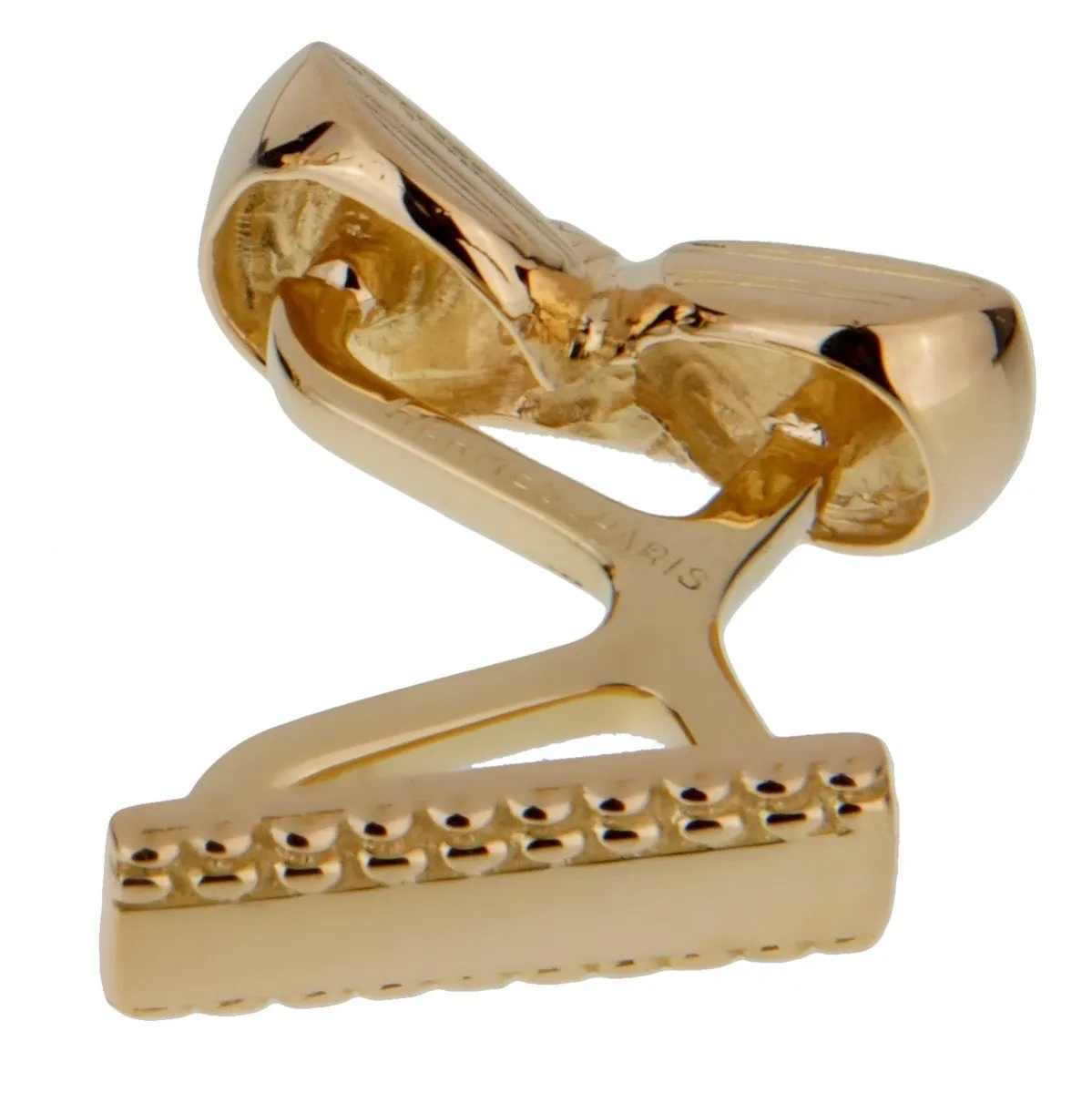 Hermes Yellow Gold Golf Club Cufflinks
