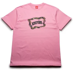 Ice Cream Flag Tee - Sea Pink