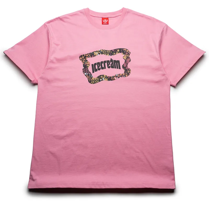Ice Cream Flag Tee - Sea Pink