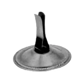 JR 4395/MH-SC Menu Clip, 2-1/2 inch Gadroon Base, Stainless Steel | Denson CFE