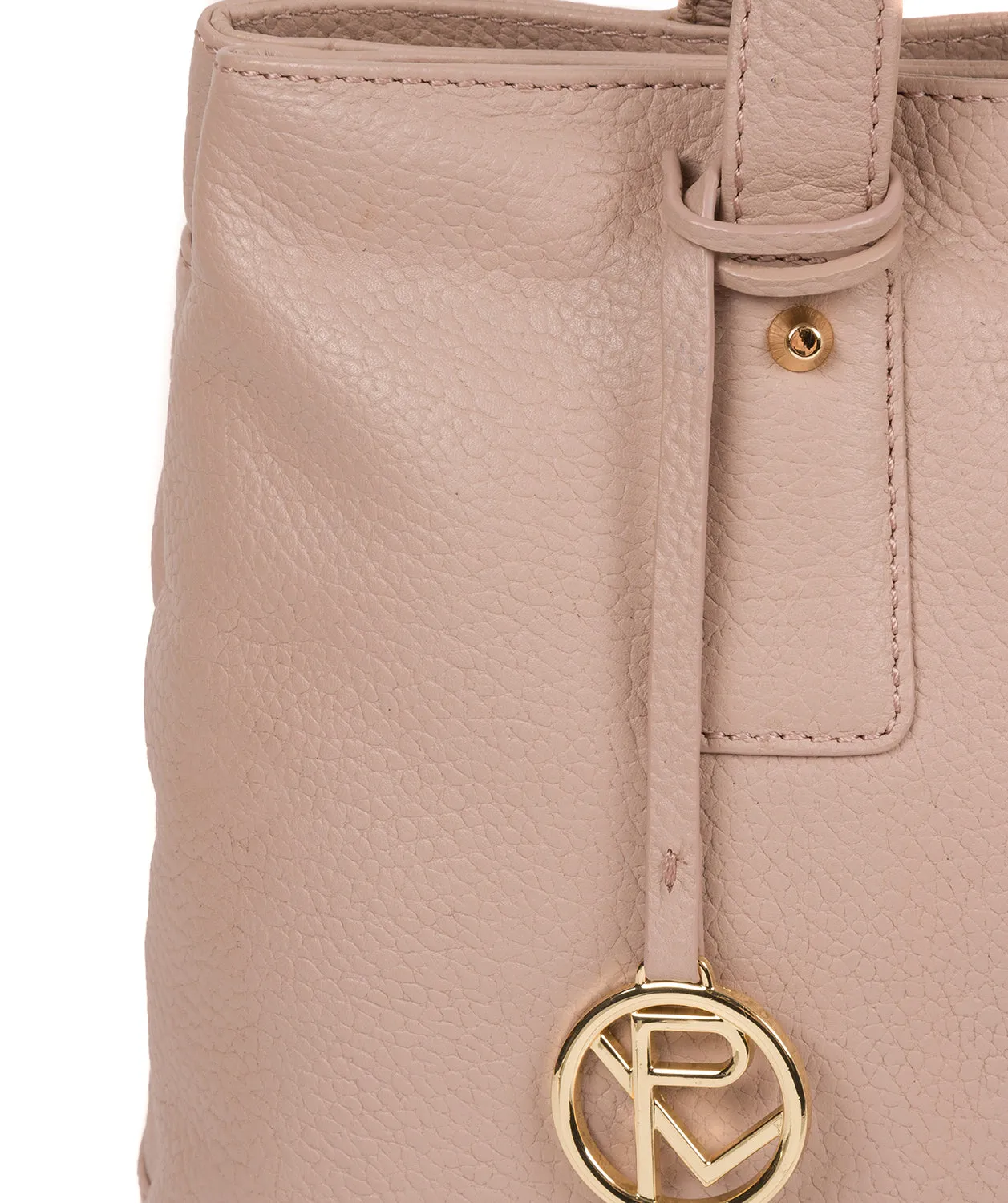 'Kate' Blush Pink Leather Handbag