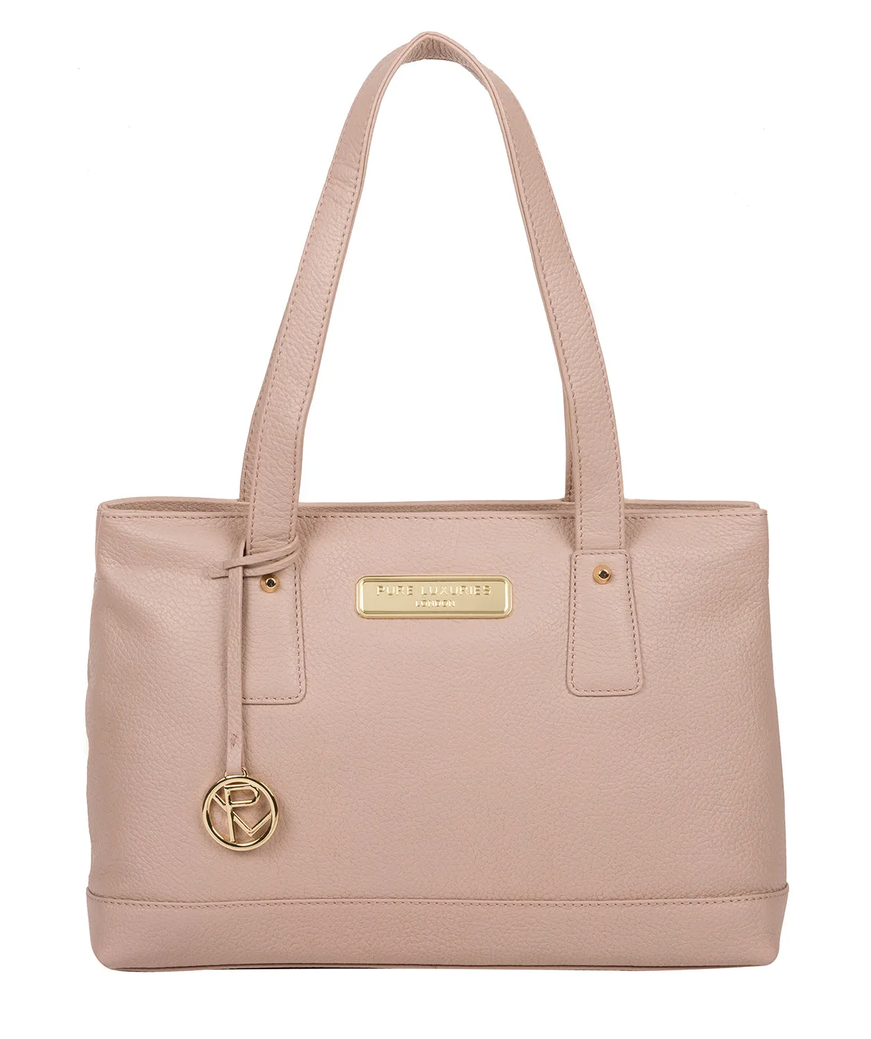 'Kate' Blush Pink Leather Handbag