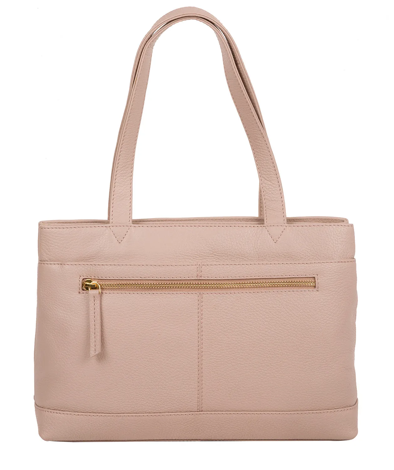 'Kate' Blush Pink Leather Handbag