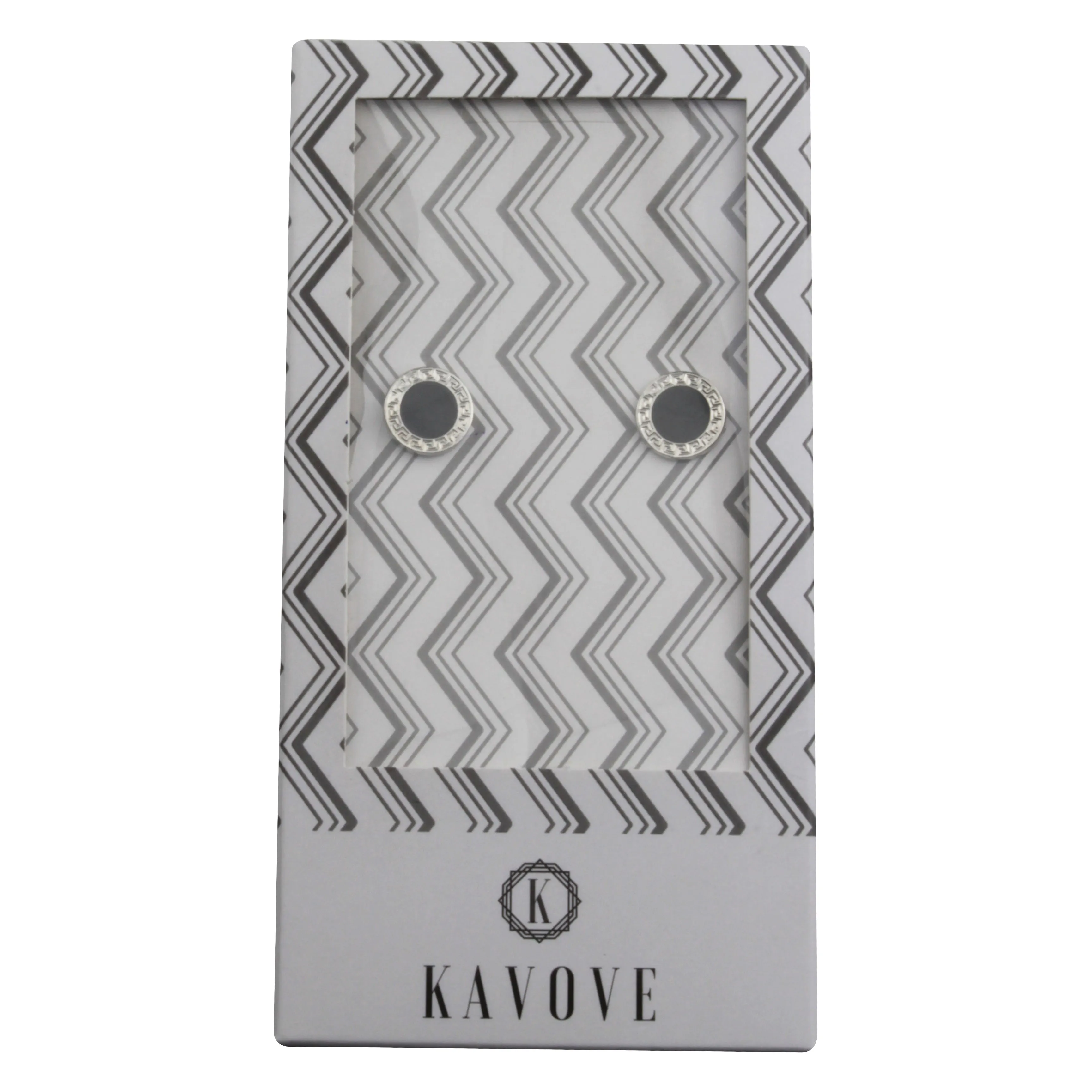 Kavove The Backyard Black Cufflink