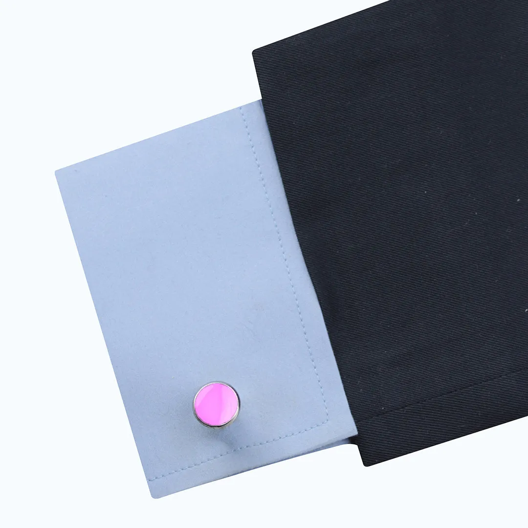 Kavove The Classic Saga Pink Cufflink