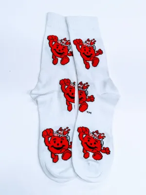 Kool Aid Man Crew Socks