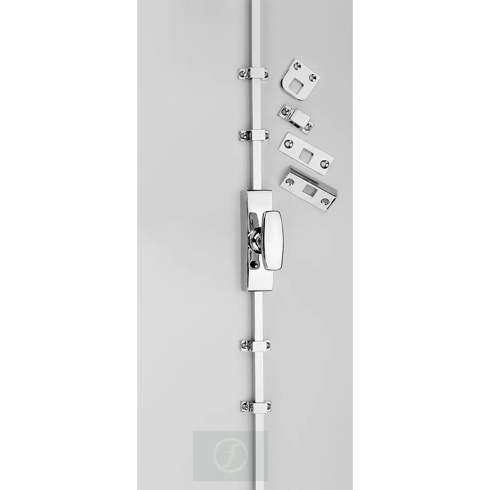 Linwood English Cremone Bolt With Rectangular Knob to Suit Doors Upto 2134mm High