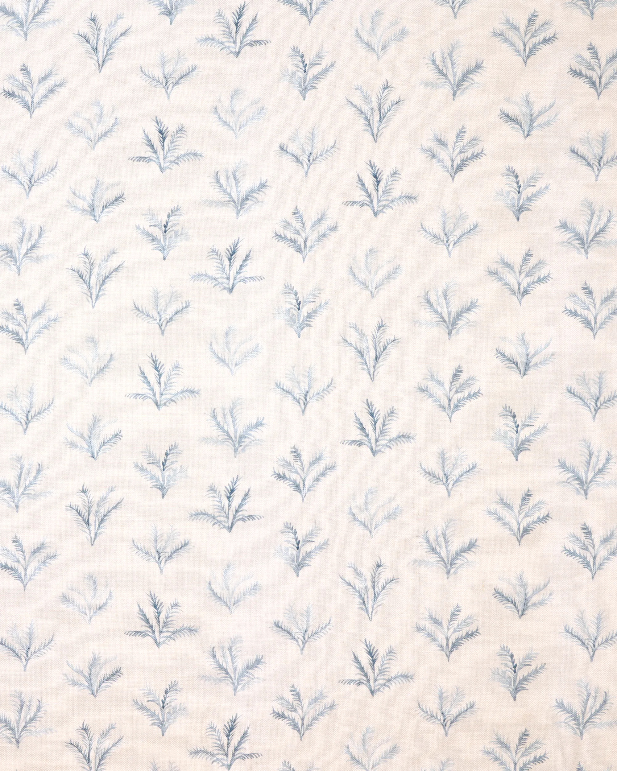 Little Palm Fabric in Light Blue