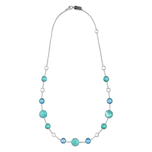 Lollitini Short Necklace in Sterling Silver