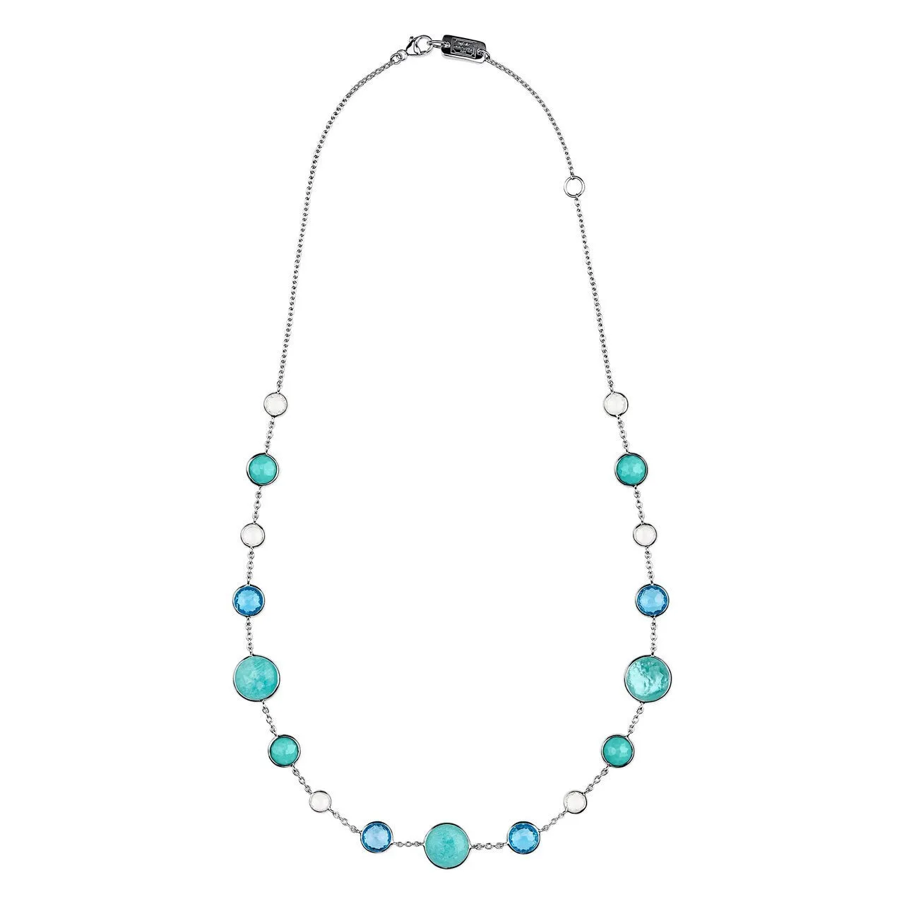 Lollitini Short Necklace in Sterling Silver