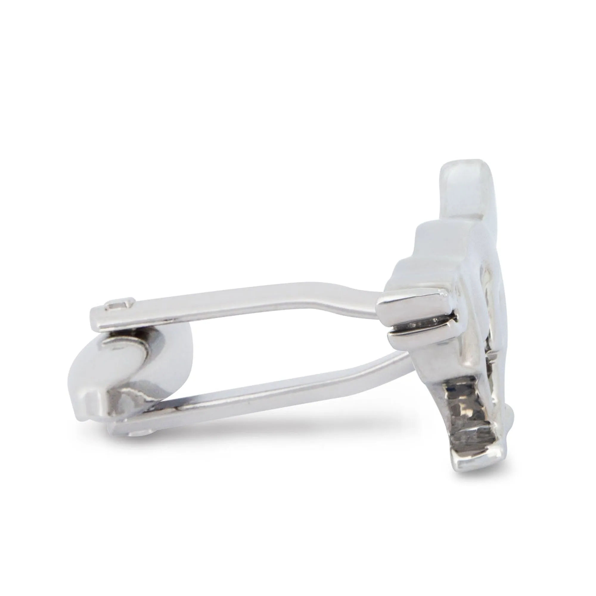 MarZthomson Dashing Dog Silver-Tone Cufflinks  (Online Exclusive)