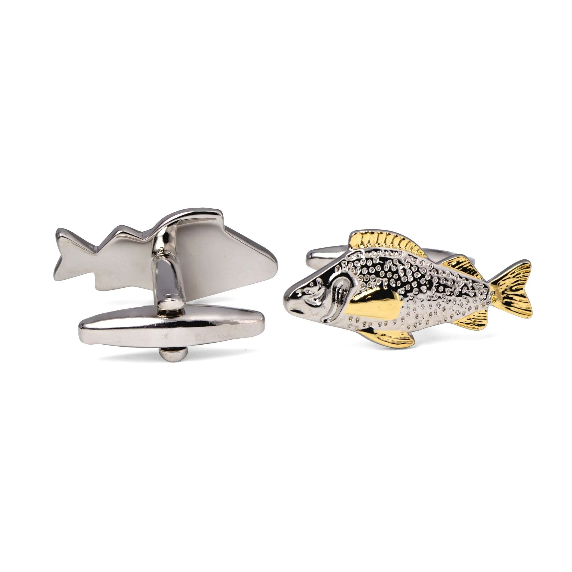 MarZthomsonFish Cufflinks with Gold Detail (Online Exclusive)
