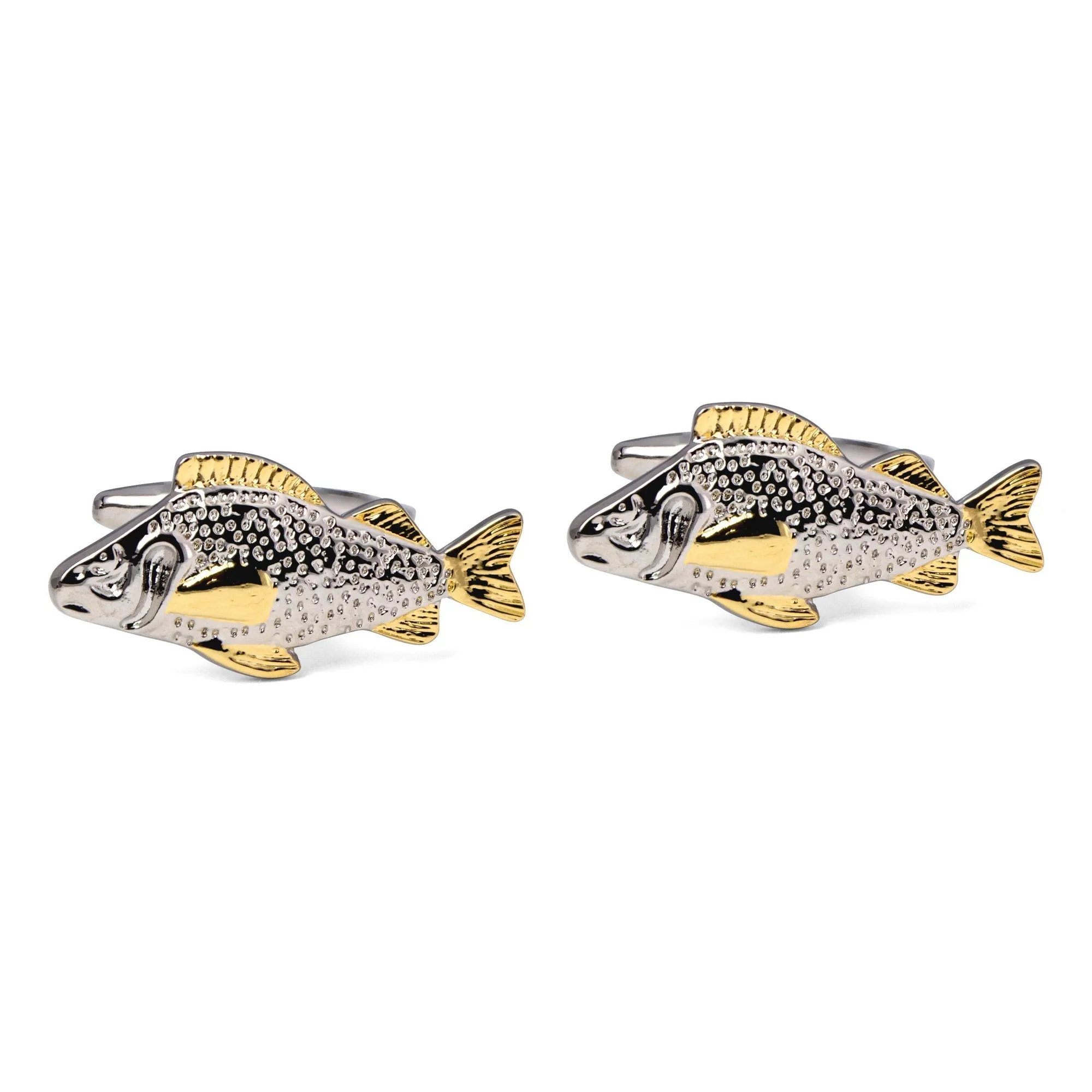 MarZthomsonFish Cufflinks with Gold Detail (Online Exclusive)