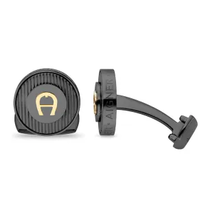 Men Novelty Black Cufflink