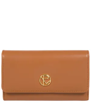'Metz' Saddle Tan Leather Purse
