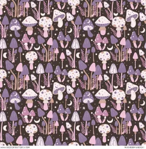 Mushroom Garden 1 Vinyl Sheet/Wrap