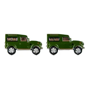 Novelty Cuff Links - Land Rover Style