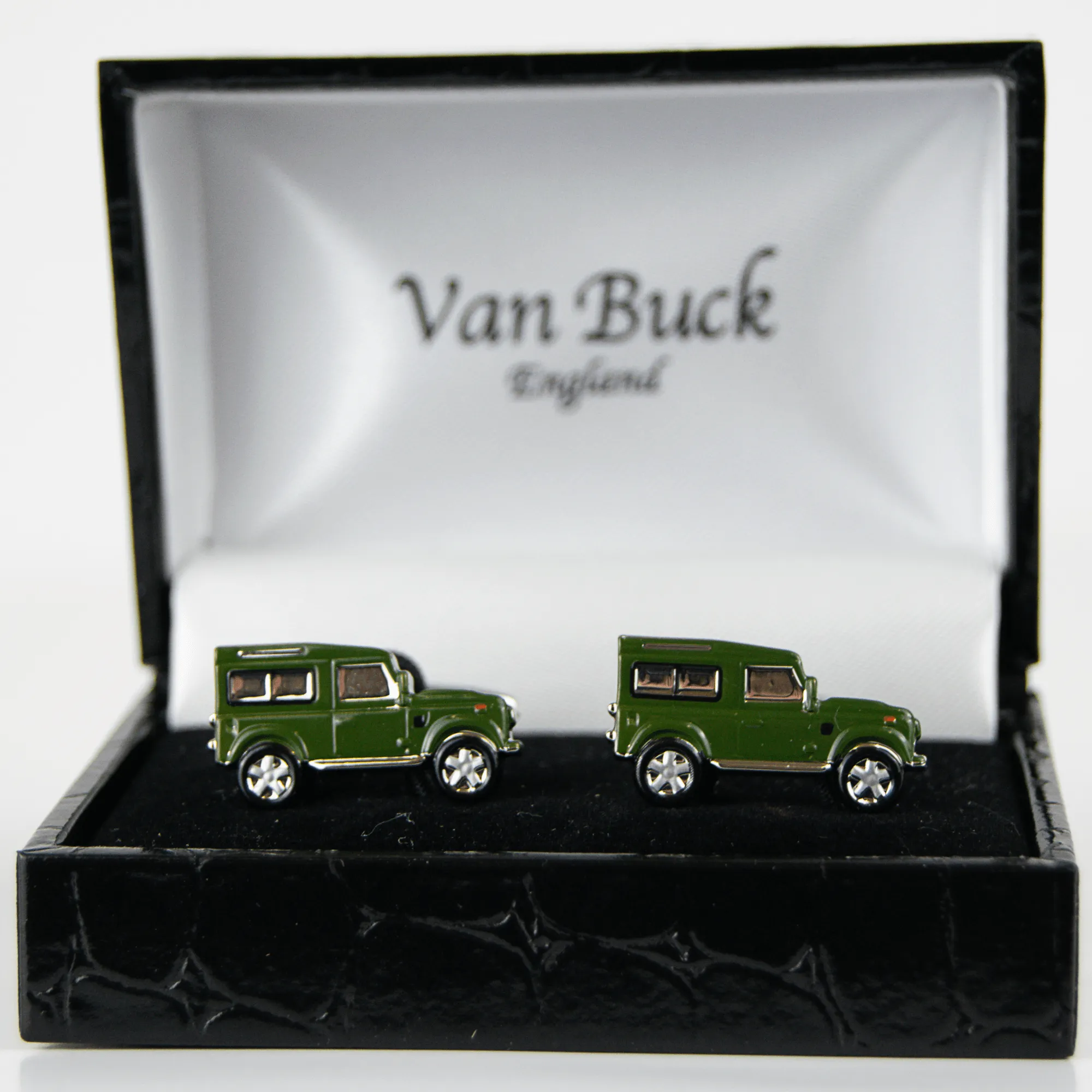 Novelty Cuff Links - Land Rover Style