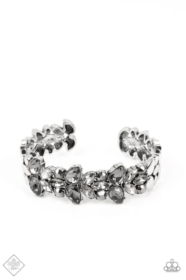 Paparazzi Bracelet ~ Glacial Gleam - Silver