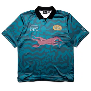 Parra Sports Flage Polo Shirt - Deep Sea Green