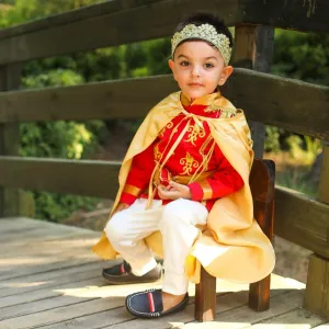 Prince charming costume red