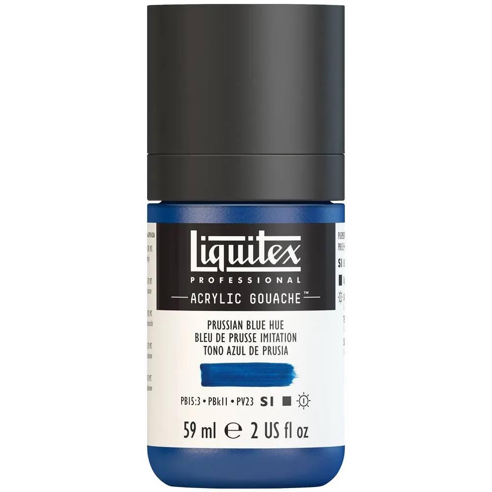 Professional Acrylic Gouache - Prussian Blue Hue