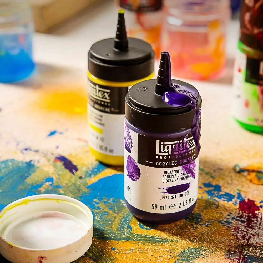 Professional Acrylic Gouache - Prussian Blue Hue