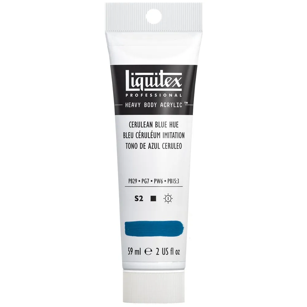 Professional Heavy Body Acrylic - Cerulean Blue Hue