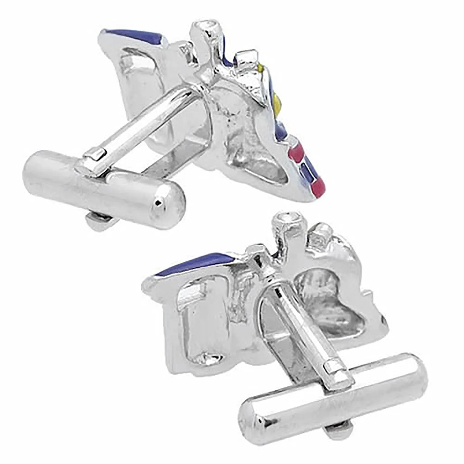 Purple Train Cufflinks